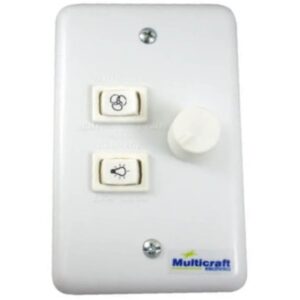 Controle para Ventilador de Teto com Chave Liga e Desliga para Lâmpada Bivolt - 80340 - MULTICRAFT