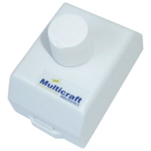 Controle para Ventilador Comercial / Dimmer Bivolt 300 Watts Branco - 80494 - MULTICRAFT