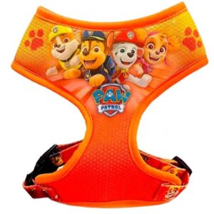 Peitoral Paw Patrol Laranja para Pets Tamanho G - 70829 - CHALESCO