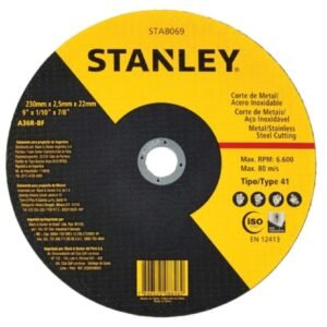 Disco De Corte Fino - Metal / Inox 9""x2,5mmx7/8' - STA8069 - STANLEY