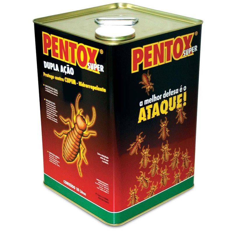 Pentox Super Para Cupim Incolor 18 Litros - 33E010010 - MONTANA
