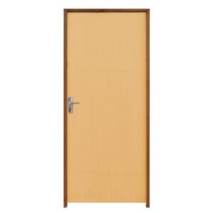 Porta Lisa Mescla 80x210cm Esquerda Reta com Fechadura e Batente 11 - RD1005E - RODAM