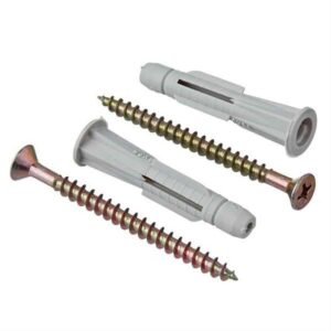 Bucha MU Dry Wall para Bloco Oco 8mm Parafuso Chato PT 50 Peças - BUO867 - FOXMIX