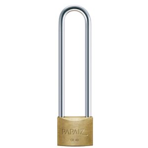 Cadeado Haste Longa Cromado 40/70 - 0100402 - PAPAIZ