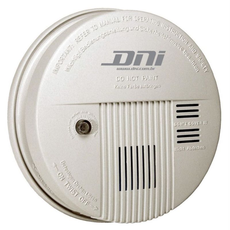 Detector de Fumaça com Alarme - DNI6915 - KEY WEST