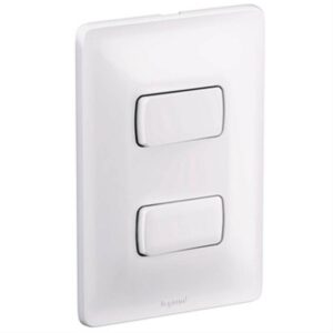 Interruptor Simples + Interruptor Paralelo 10A 250V 4x2 Zeffia - 680103 - PIAL