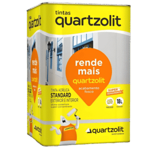 Tinta Rende Mais Standard 18 Litros Perola - 0604.00153.0018LT - QUARTZOLIT