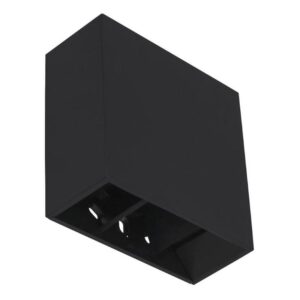 Arandela Focus Bivolt Preta 3000K 4 Watts 240 Lúmens - 9681 - GAYA