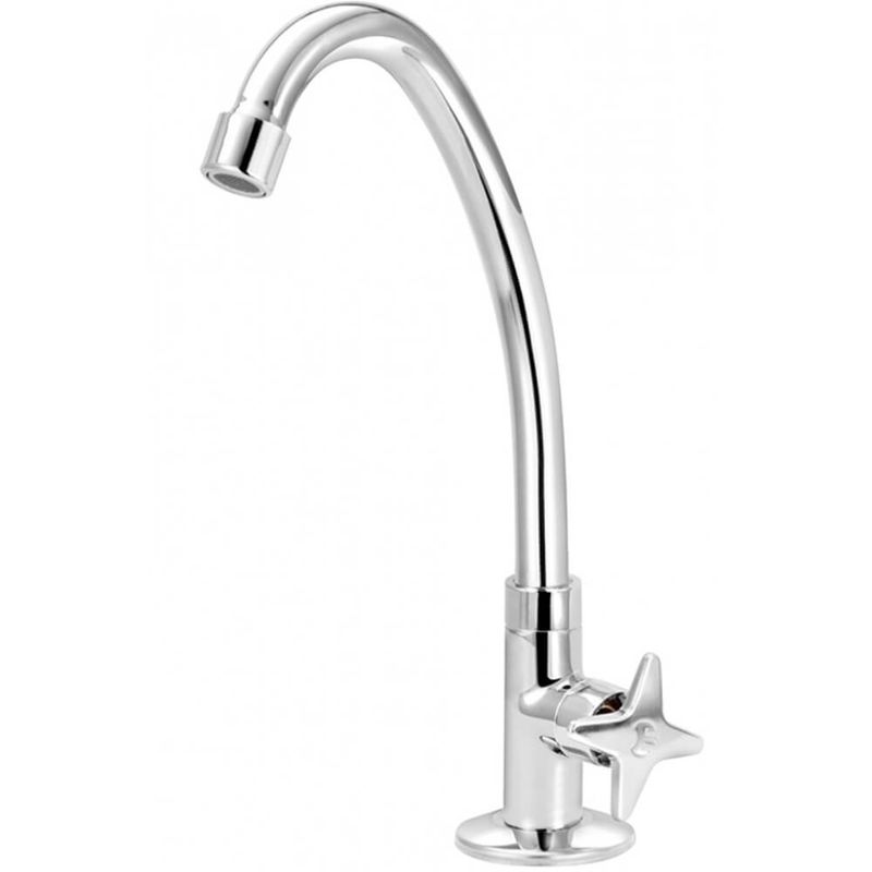 Torneira para Cozinha Eco Bica Móvel 1167 C23 Cromada de Mesa - VTM023CWG - ESTEVES