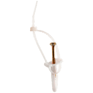 Bucha Plástica 8mm com Abraçadeira 4,5x200mm Cartela 6 Peças - BUC797 - FOXMIX