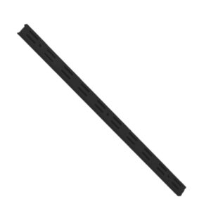 Trilho Duplo em Aço 50cm Preto - TD-50-PR - MULTIVISÃO