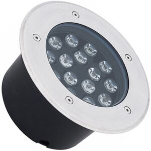 Spot LED de Embutir para Solo Redondo Bivolt Verde 15 Watts - 9730 - GAYA