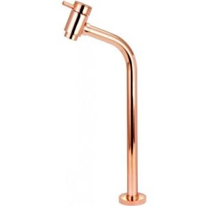 Torneira de Mesa para Lavatório Fit 1/4 de Volta Bica Alta Cuba de Apoio 1198 Rose - VTM298RWB - EST