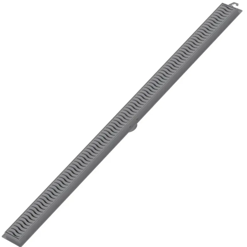 Ralo Linear Flat 50cm Grelha Cinza - 100018905 - TIGRE