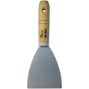 Espátula em Aço Temperado com Cabo de Madeira 8 cm - 0.2603 - COMPEL