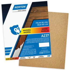 Folha de Lixa Madeira A237 Grão 150 - 5539503050 - NORTON