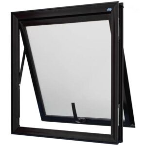 Vitrô Maxim-Ar Perfecta 1 Folha 60x60cm Preta - 1048-5601 - JAP
