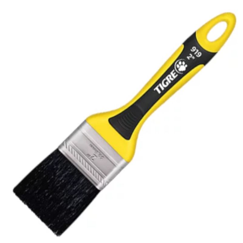 Trincha Premium Sintético Preto 919 2"- 60919008 - PINCÉIS TIGRE
