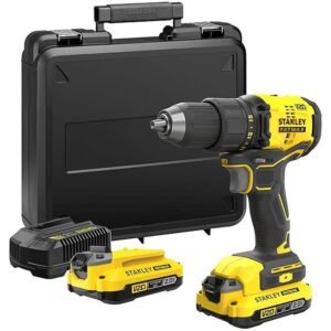 Parafusadeira e Furadeira 1/2" 13mm 20 Volts Brushless Bivolt com 2 Baterias + Maleta - SBD710D2K-BR - STANLEY