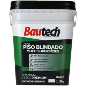 Tinta Piso Blindado Multi Superfícies 20 Kilos Cinza Grafite - 36848 - BAUTECH