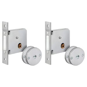 Super trava 40MM Inox Escovado Dose Dupla - 919/2 - LOCKWELL