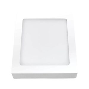 Painel Abs Led Sobrepor 18 Watts Bivolt 4000K Quadrado - 02908A - OUROLUX