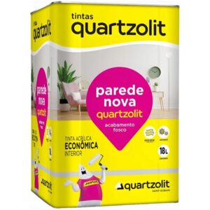Tinta Parede Nova Econômica 18 Litros Palha - 0603.00045.0018LT - QUARTZOLIT