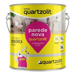 Tinta Parede Nova Econômica 3,6 Litros Camurça - 0603.00014.0036GL - QUARTZOLIT