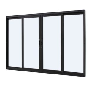 Janela Caribe 4 Folhas 120x100cm Preta - 1002-5664 - JAP