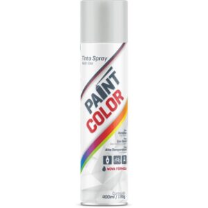 Tinta Spray Uso Geral 400ml Branco Brilhante - 5510149 - PAINTCOLOR