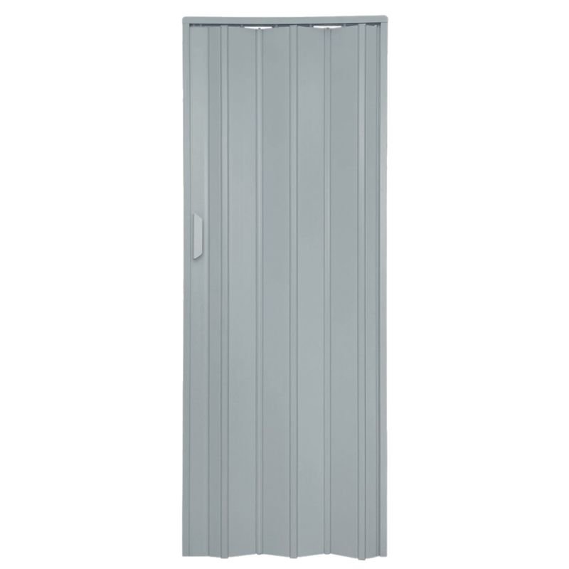 Porta Sanfonada 210x105cm Cinza - 1749 - BARIRI