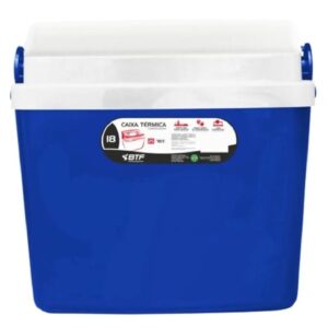 Caixa Térmica de 18 Litros Azul - CXT0318 - BOTAFOGO