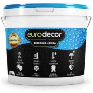 Borracha Liquida 4 Kilo Titanium - 03.01.01.0011 - EURODECOR