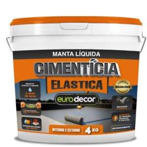 Borracha Liquida 4 Kilo Cromio - 03.01.01.0015 - EURODECOR