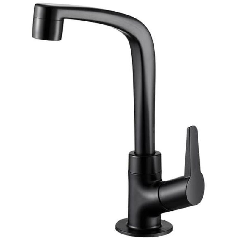 Torneira Lavatório de Mesa Bica Alta Flat Preto Fosco - 7110061 - LORENZETTI