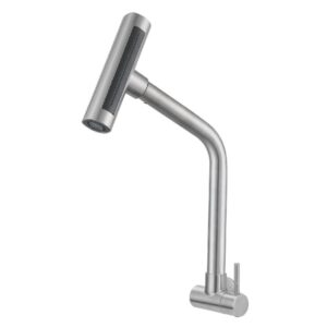 Torneira de Cozinha para Parede 4 Jatos Inox Escovado - 774478 - STOC