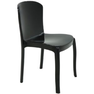 Cadeira Summa Anna Polipropileno Preto - 92028009 - TRAMONTINA