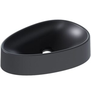 Cuba Sintética Petra Preto Fosco 43cm - P103493 - COZIMAX