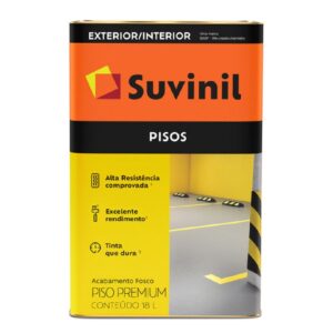 Tinta Acrílica 18 Litros Piso Fosco Marrom - 50692027 - SUVINIL