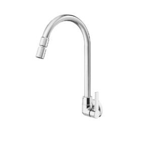 Torneira de Cozinha Parede Bica Alta Gali Cromado - 90008014006 - DOCOL