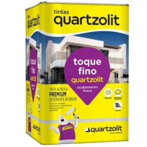 Tinta Toque Fino Premium 18 Litros Palha - 0605.00045.0018LT - QUARTZOLIT