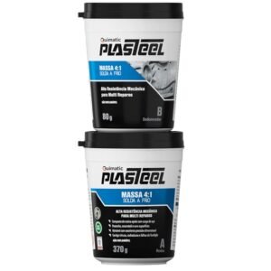 Plasteel Massa 4:1 de 450g - PQ1 - TAPMATIC