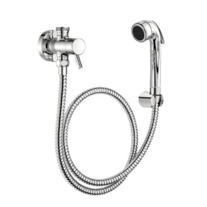 Ducha Higiênica com Registro e Derivação com Gatilho Loggica Cromada - 90011379006 - DOCOL