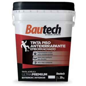 Tinta Piso Anti Derrapante 20 Kilo Azul - 37012 - BAUTECH