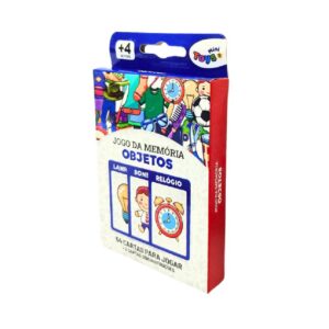 Jogo Memoria Objetos com 54 Cartas - 6333 - MINI TOYS