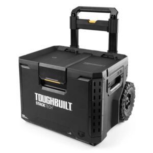 Caixa Organizadora com Rodinhas Stacktech -TB-B1-B-70R - TOUGHBUILT BRASIL