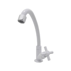 Torneira Cozinha Mesa Bica Movel C31 ABS Branco - 60026 - BOGNAR
