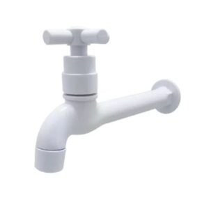 Torneira Cozinha Parede com Arrejador C31 ABS Branco - 60021 - BOGNAR