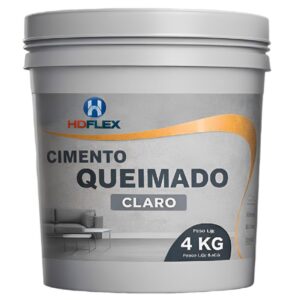 Cimento Queimado 4 Kilo Cinza Claro - 0010031158 - HD FLEX