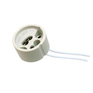 Spot Recuado Embutir para Mr16 Redondo Bivolt Branco - 05617 - OUROLUX